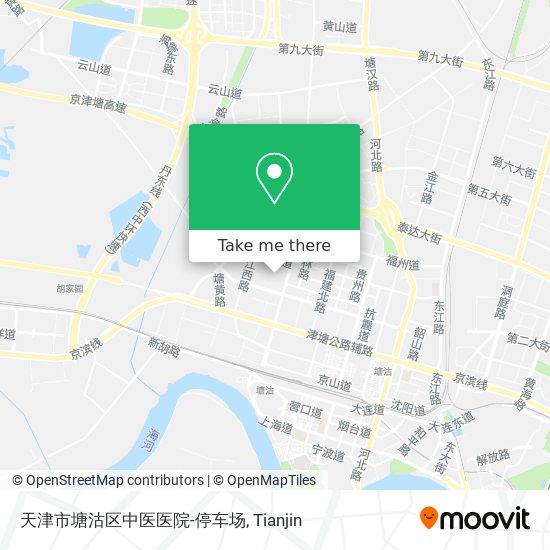 天津市塘沽区中医医院-停车场 map