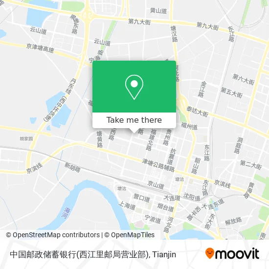中国邮政储蓄银行(西江里邮局营业部) map