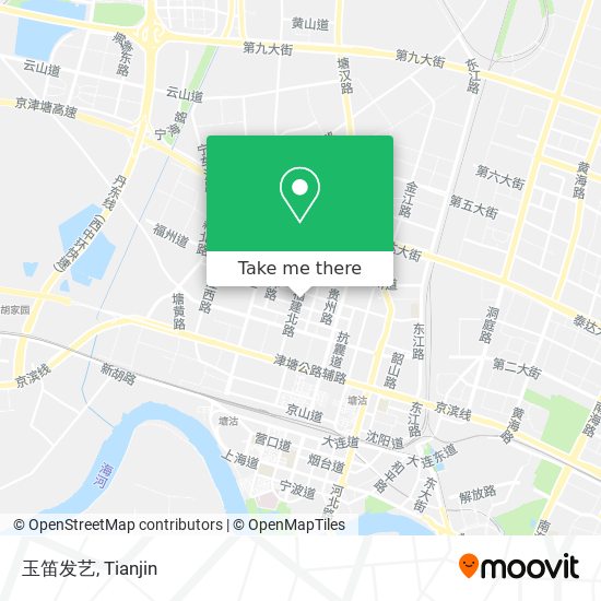 玉笛发艺 map