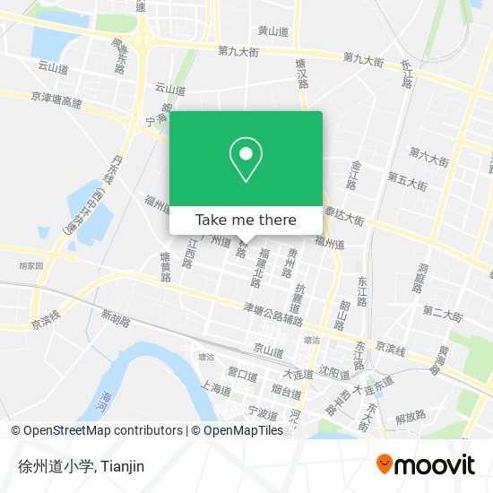 徐州道小学 map