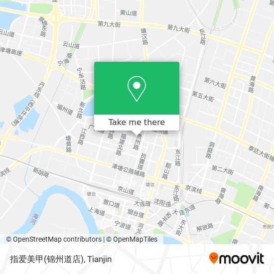 指爱美甲(锦州道店) map