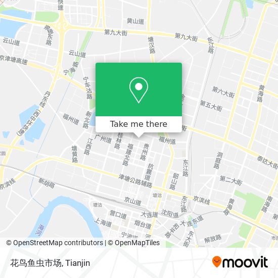 花鸟鱼虫市场 map