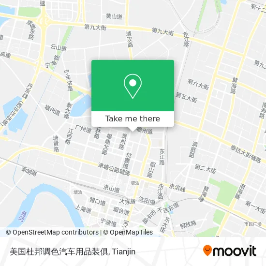 美国杜邦调色汽车用品装俱 map