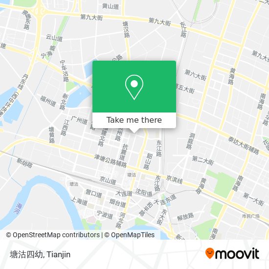 塘沽四幼 map