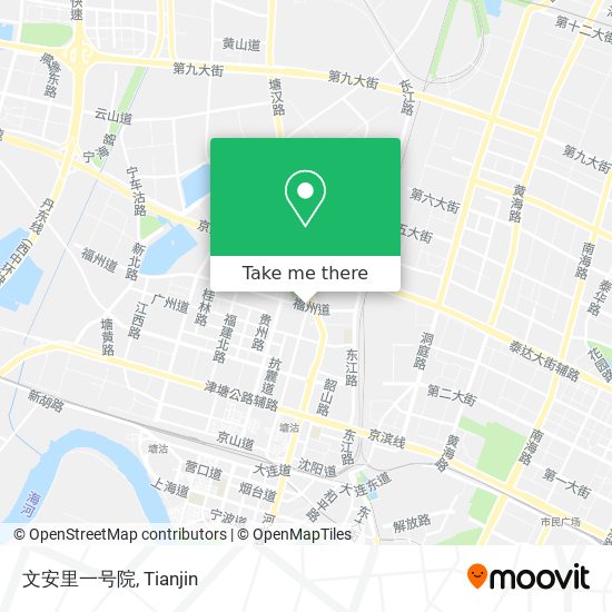 文安里一号院 map