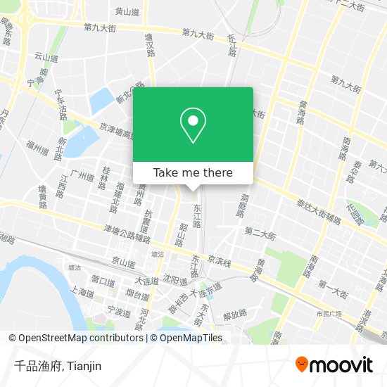 千品渔府 map