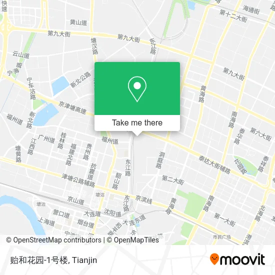 贻和花园-1号楼 map