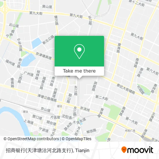 招商银行(天津塘沽河北路支行) map