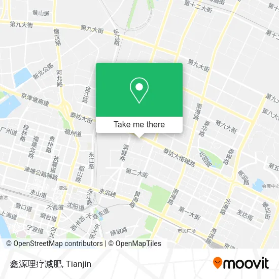 鑫源理疗减肥 map