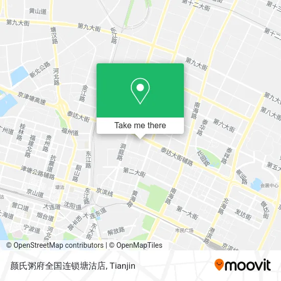 颜氏粥府全国连锁塘沽店 map