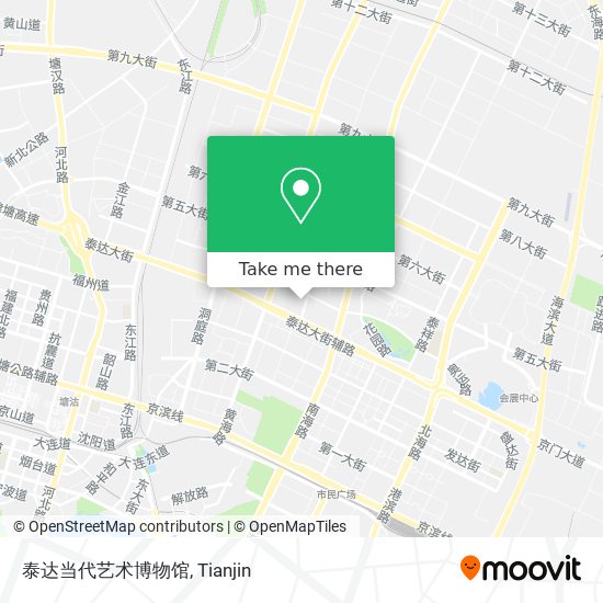 泰达当代艺术博物馆 map