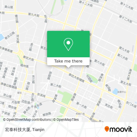 宏泰科技大厦 map