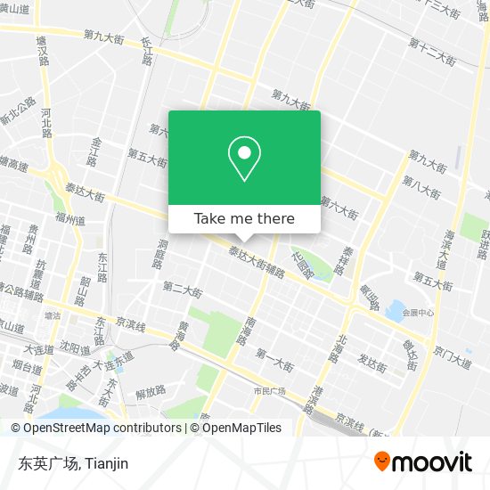 东英广场 map