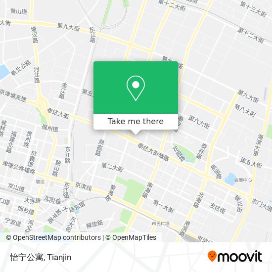 怡宁公寓 map