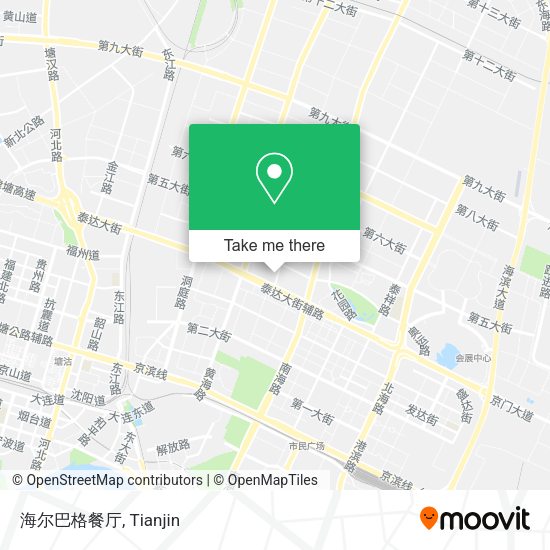 海尔巴格餐厅 map
