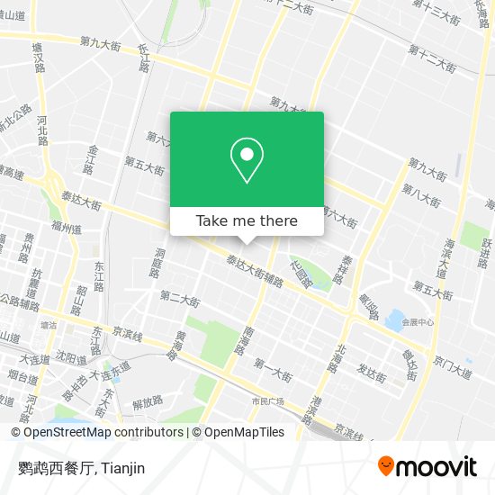 鹦鹉西餐厅 map