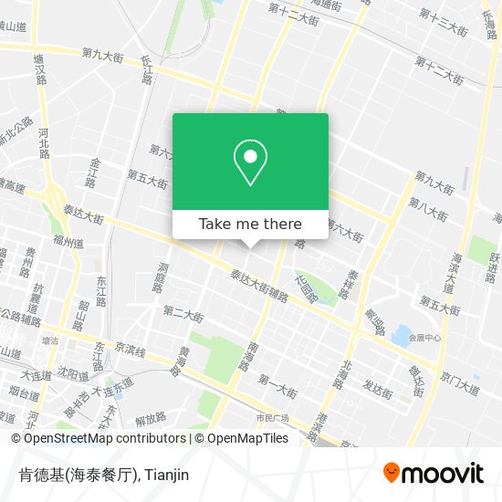 肯德基(海泰餐厅) map