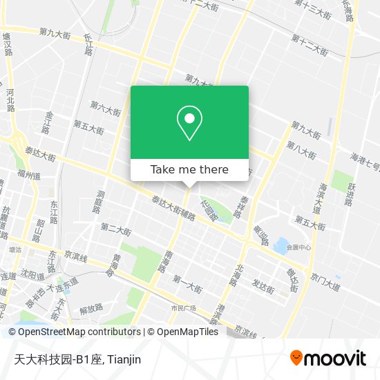 天大科技园-B1座 map