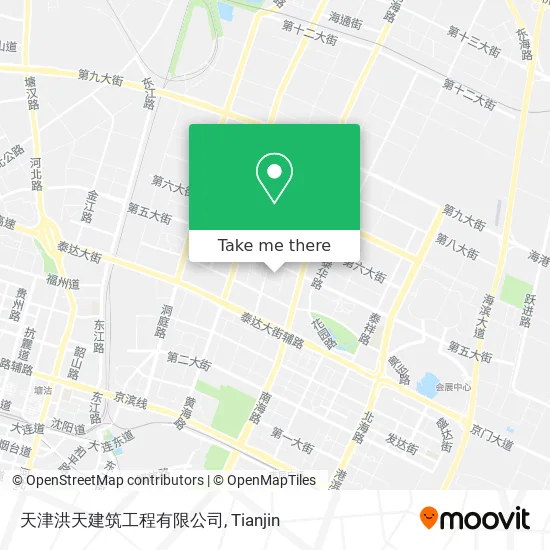 天津洪天建筑工程有限公司 map