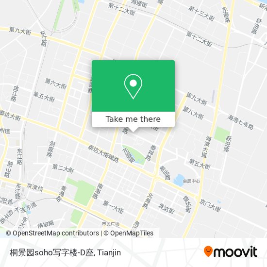 桐景园soho写字楼-D座 map