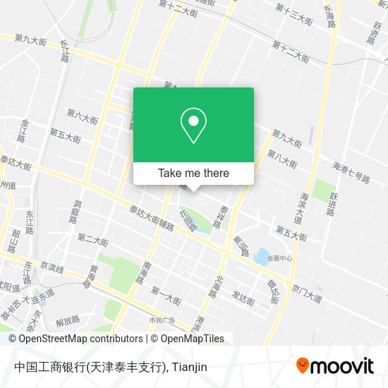 中国工商银行(天津泰丰支行) map