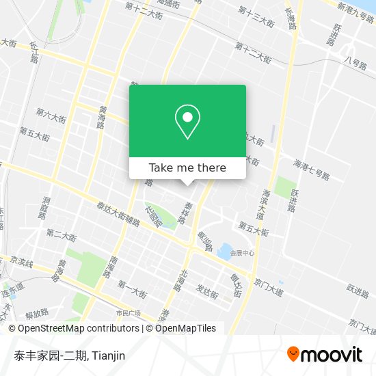 泰丰家园-二期 map