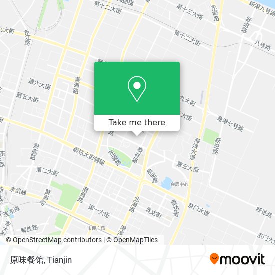 原味餐馆 map