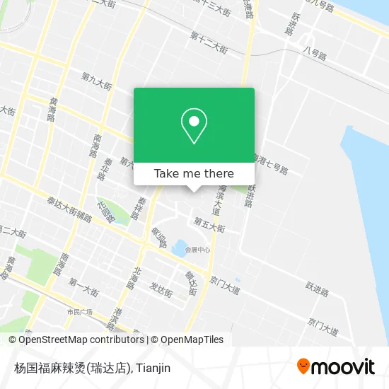 杨国福麻辣烫(瑞达店) map