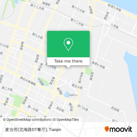 麦当劳(北海路DT餐厅) map