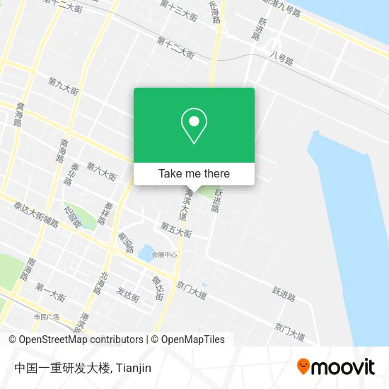 中国一重研发大楼 map