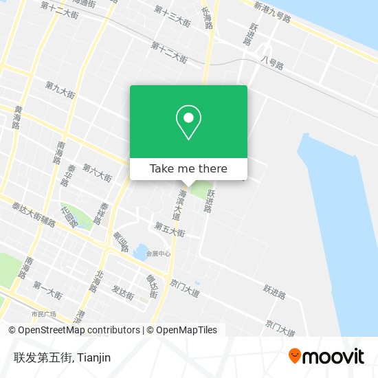 联发第五街 map