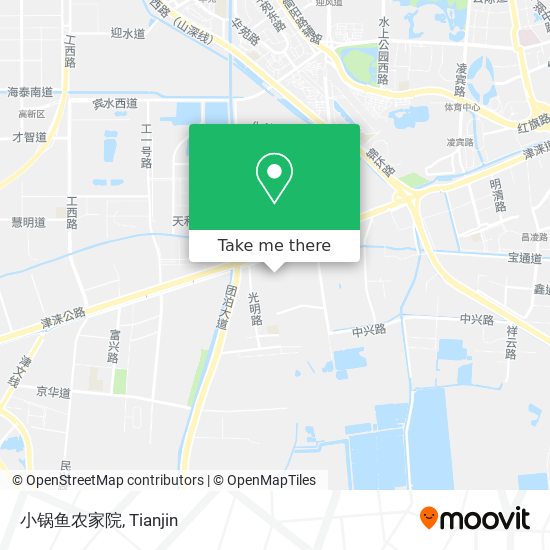 小锅鱼农家院 map