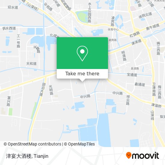 津宴大酒楼 map