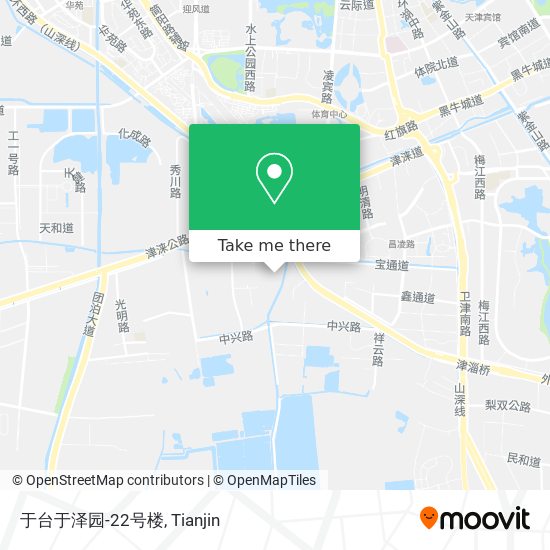 于台于泽园-22号楼 map
