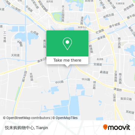 悦来购购物中心 map