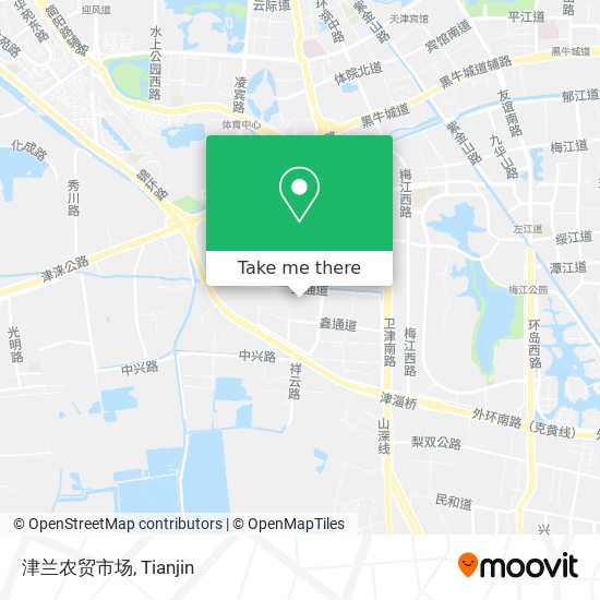 津兰农贸市场 map