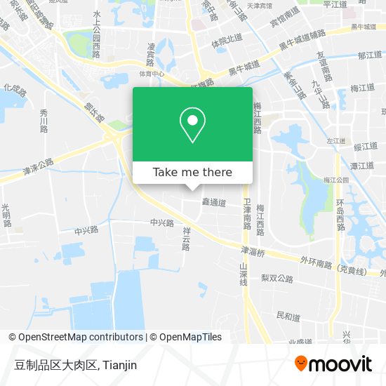 豆制品区大肉区 map