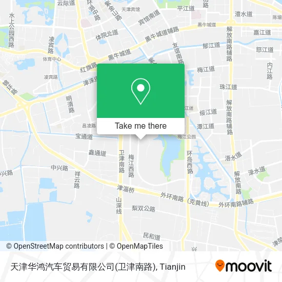 天津华鸿汽车贸易有限公司(卫津南路) map