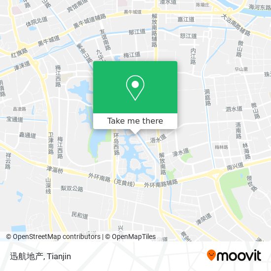迅航地产 map