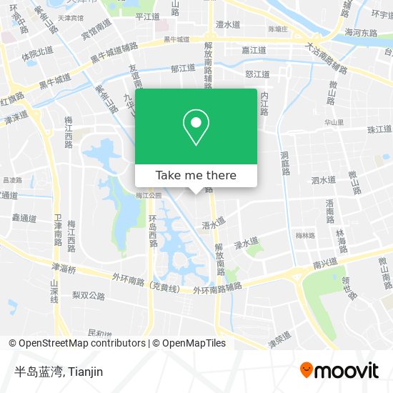 半岛蓝湾 map