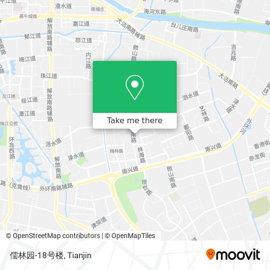 儒林园-18号楼 map