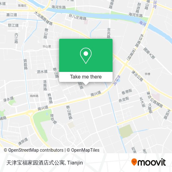 天津宝福家园酒店式公寓 map