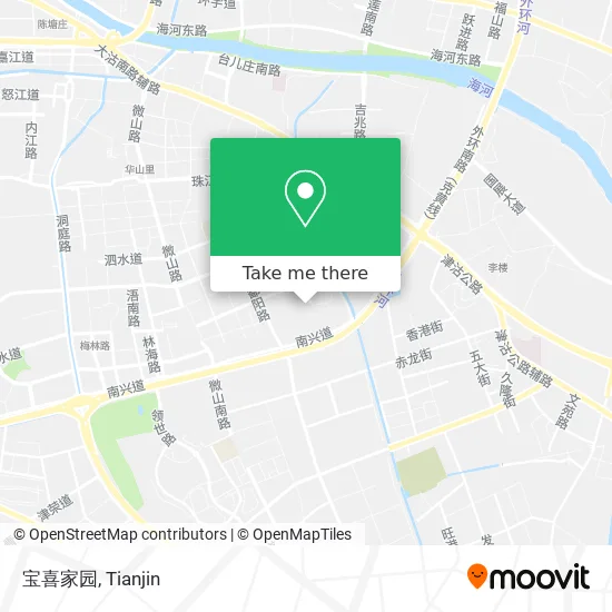 宝喜家园 map