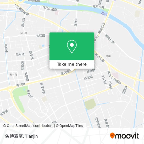 象博豪庭 map