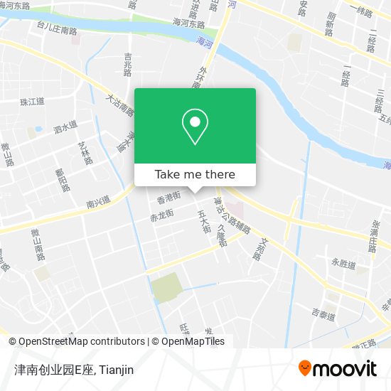 津南创业园E座 map