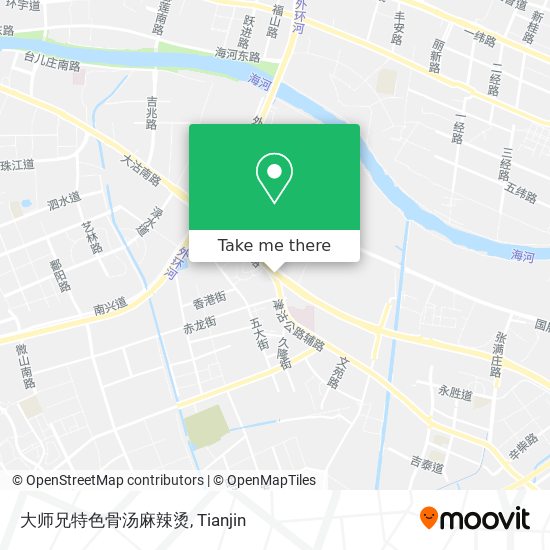大师兄特色骨汤麻辣烫 map