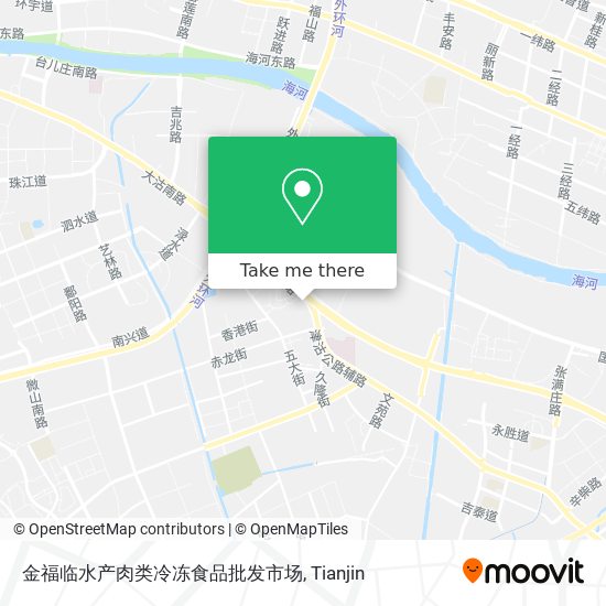 金福临水产肉类冷冻食品批发市场 map