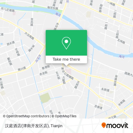 汉庭酒店(津南开发区店) map