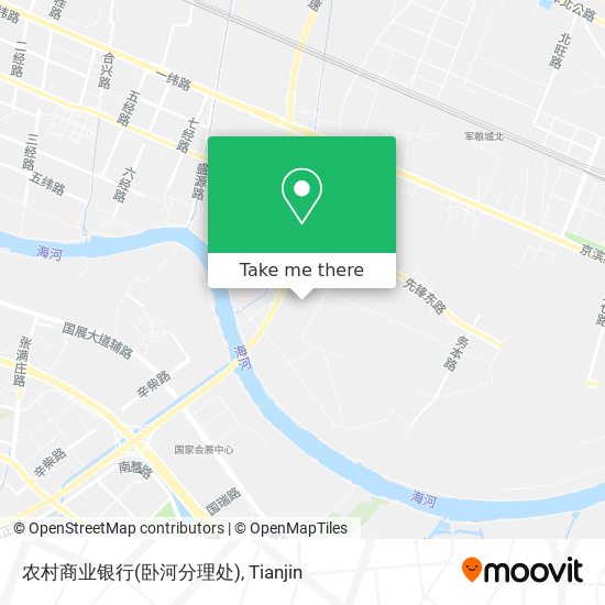 农村商业银行(卧河分理处) map