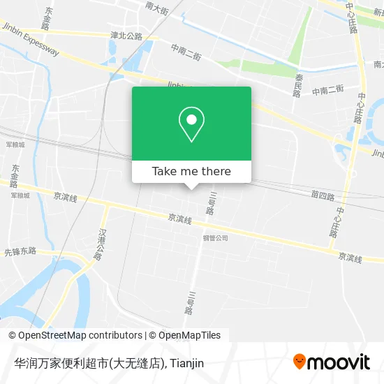 华润万家便利超市(大无缝店) map